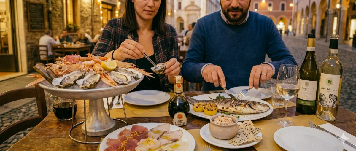 Où manger du poisson à Modène : les meilleurs restaurants de la mer